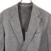 Lanvin Made In Japan Linen Blend Tailored Jacket B46 Gray Men's Used