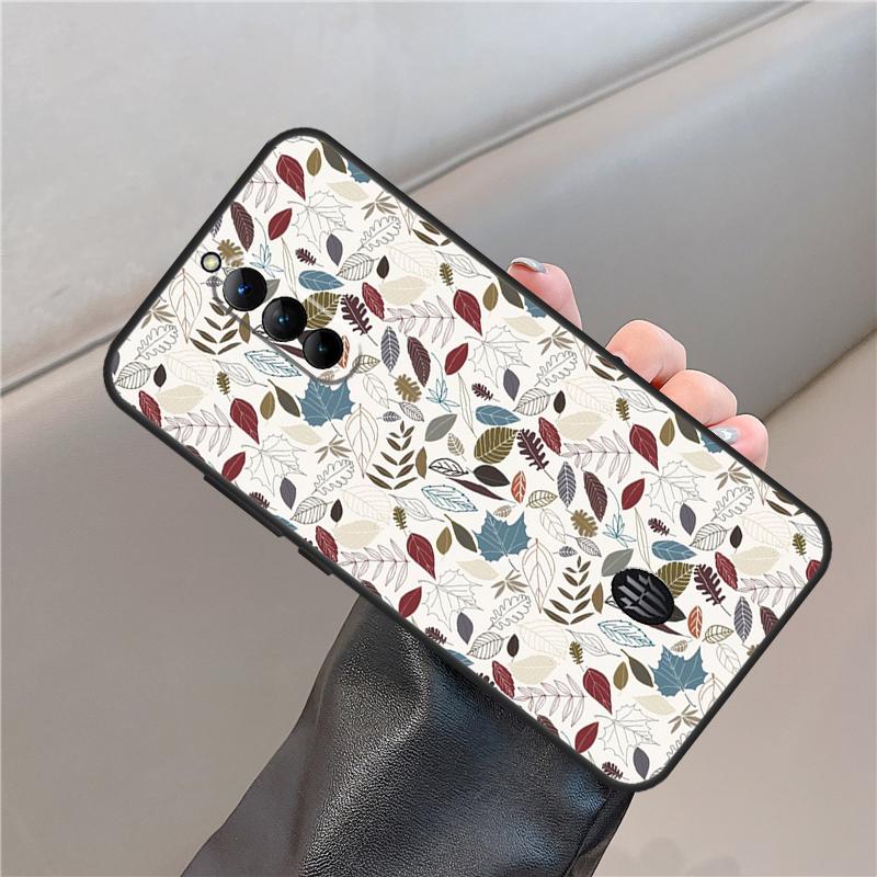 Floral Theme Pattern Case For ZTE Nubia Red Magic 8S 9S 7 6S 7S Pro For RedMagic 11 10 Air 8 9 10S Pro Plus Cover