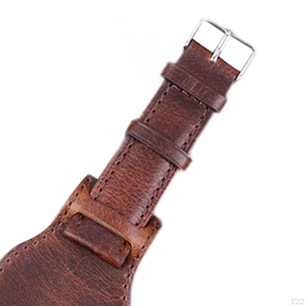 Leather Watch Band Replacement Strap Watchband Wristband Wristwatch