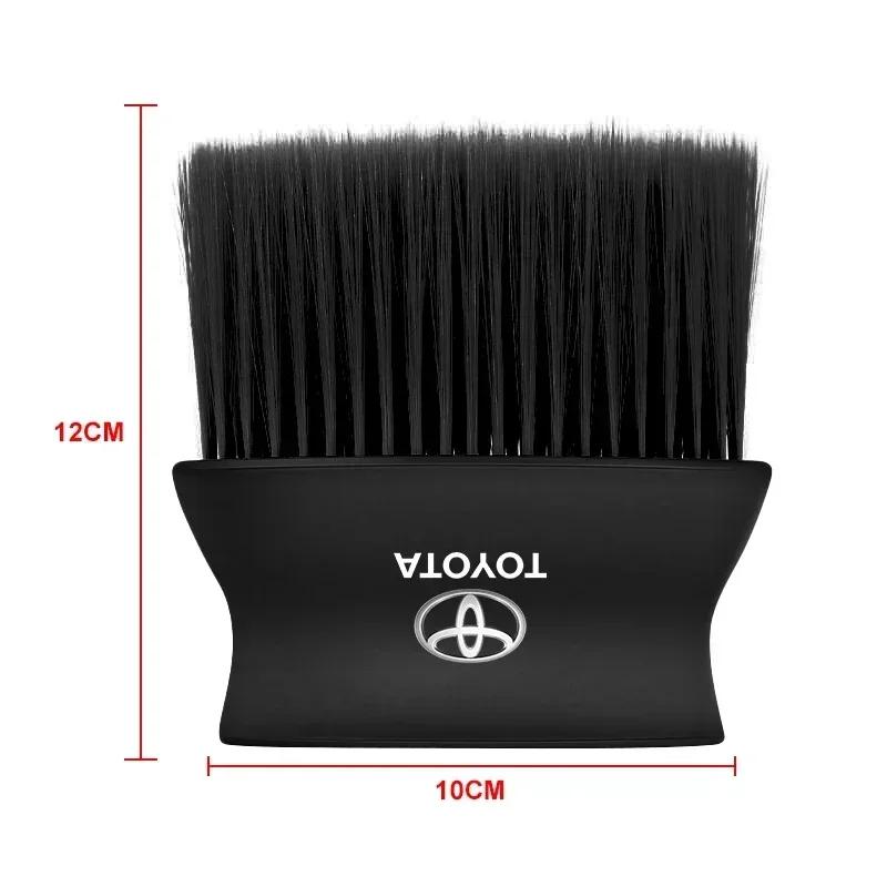 1Pcs Car Dedusting Brush Air Outlet Cleaning Brush Car Accessories for TRD Toyota Corolla Yaris Aygo GT86 Gr Prius RAV4 Camry Auris