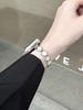 Stainless Steel Slim Bracelet For Samsung Galaxy Fit 3 Ladies Jewelry Wristband For Samsung Galaxy Fit3 Accessories