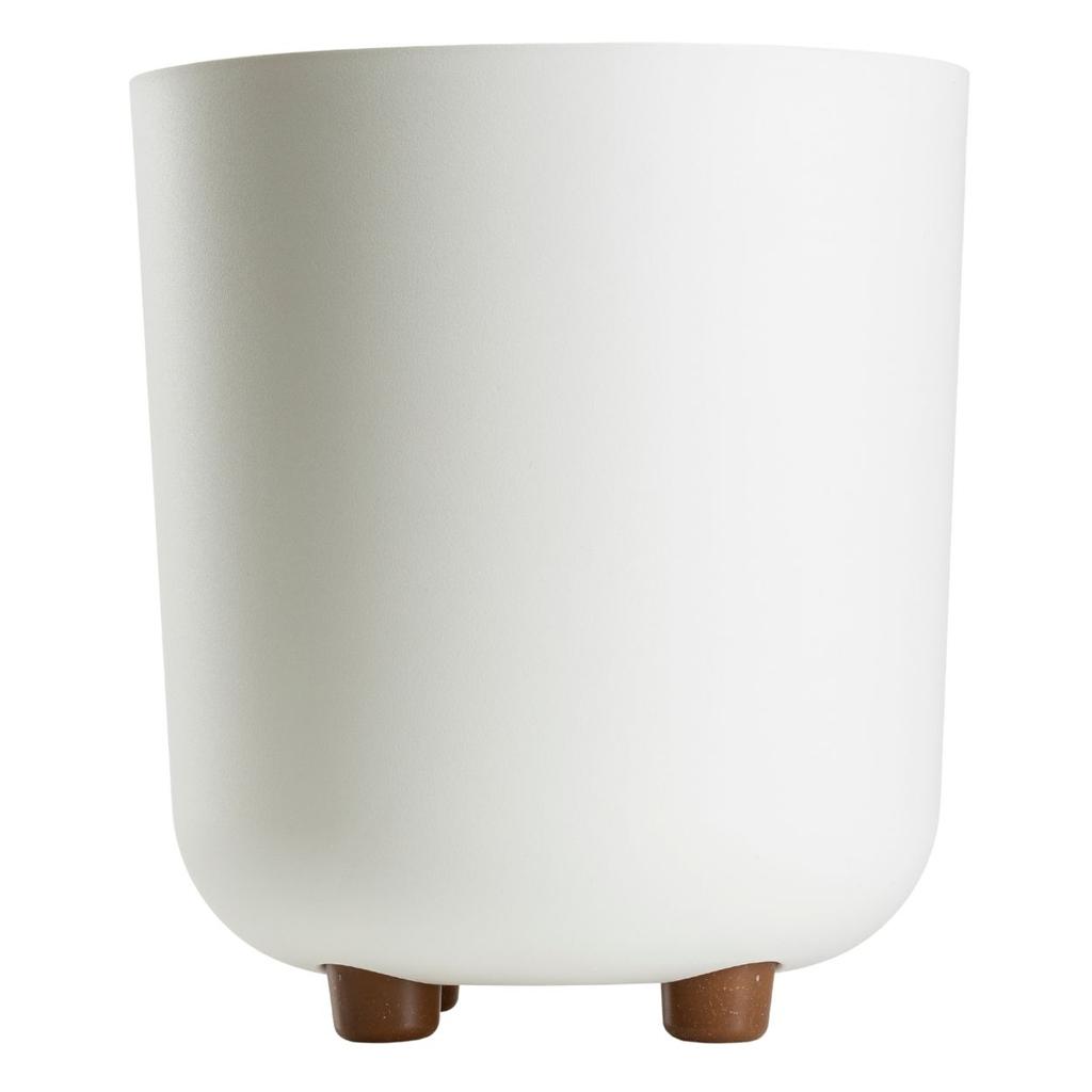 Terra Flower Pot on Legs Recycled Cream H27.4X24.2