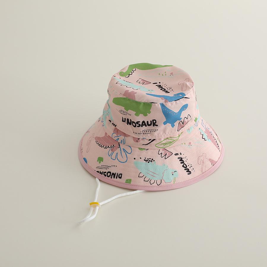 Children New Quick Drying Bucket Hats Summer Sunhat Kids Fishing Hat Sunshade Visor Boys Girls Outdoor Cute Cartoon Beach Cap