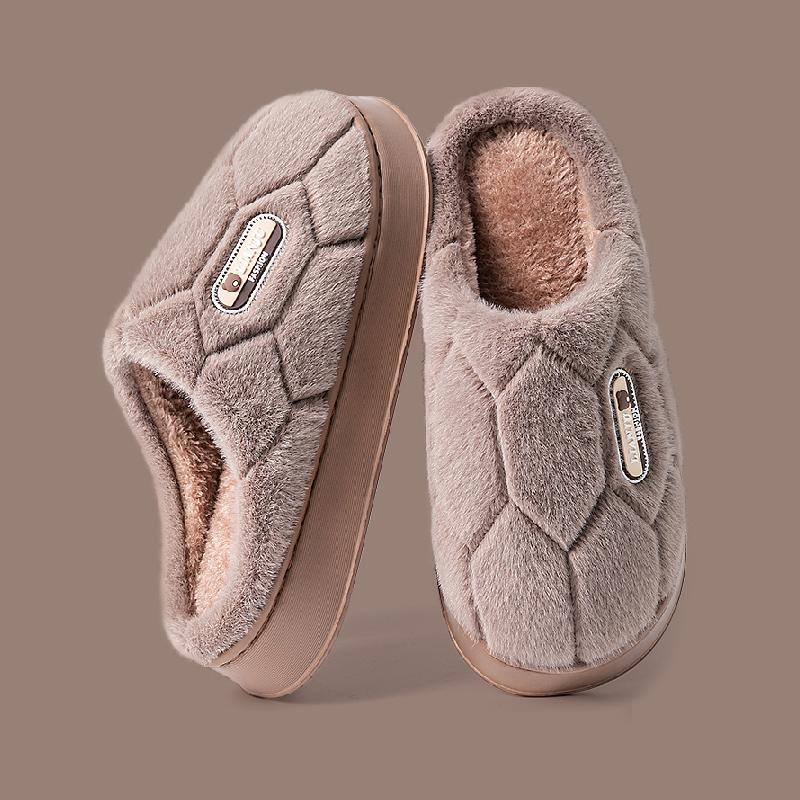 Trend Winter Couple Indoor Non-slip For Men Women Flip Flops Warm Slippers Home Slides Casual bedroom Soft Shoes Big Size 50 51
