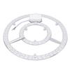 72W Ceiling Light Module Board Round Dual Color Dimmable LED Ceiling Fan Light Replacement Panel for Living Room Bedroom Bathroom