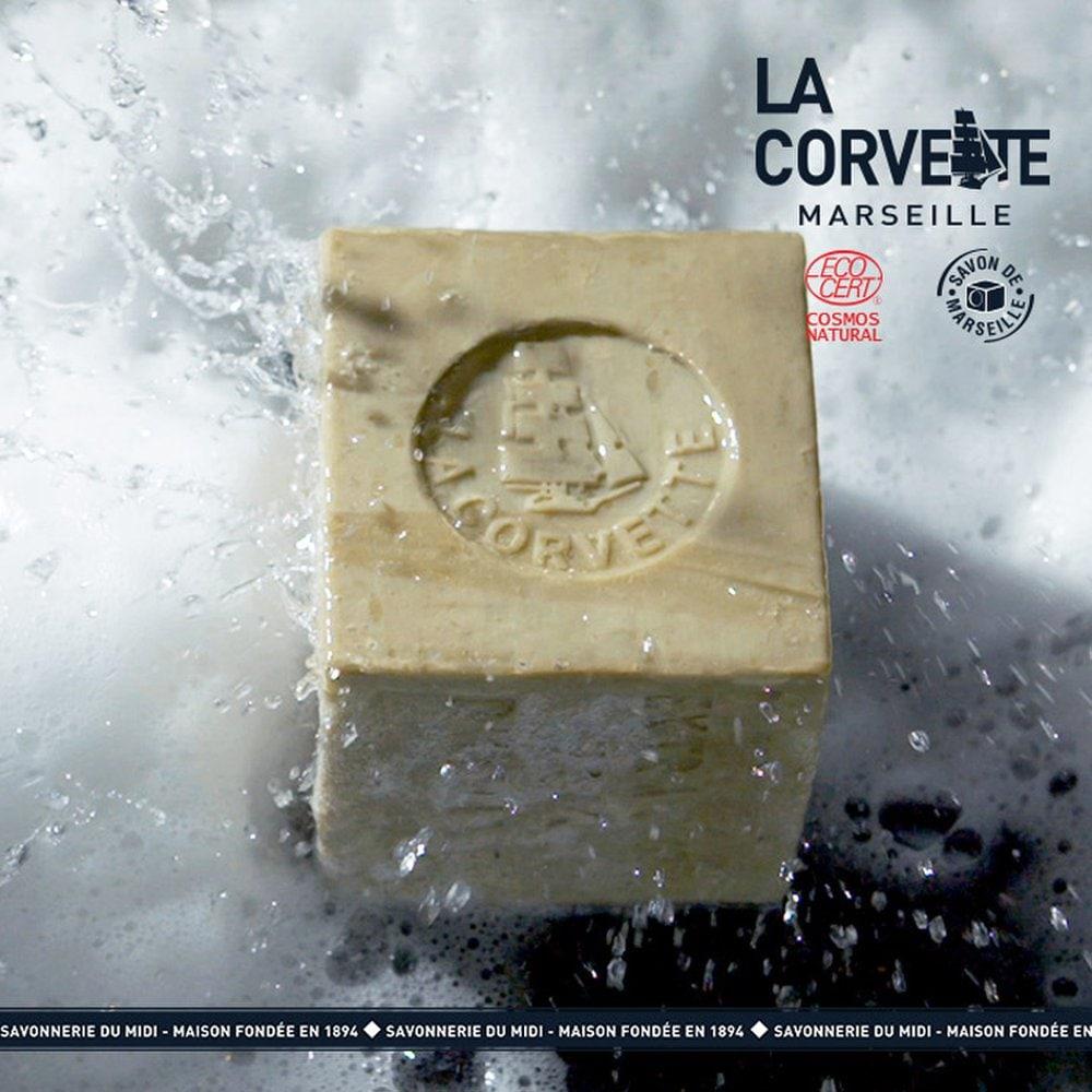 [la covete]Marseille natural olive soap 200g set of 3