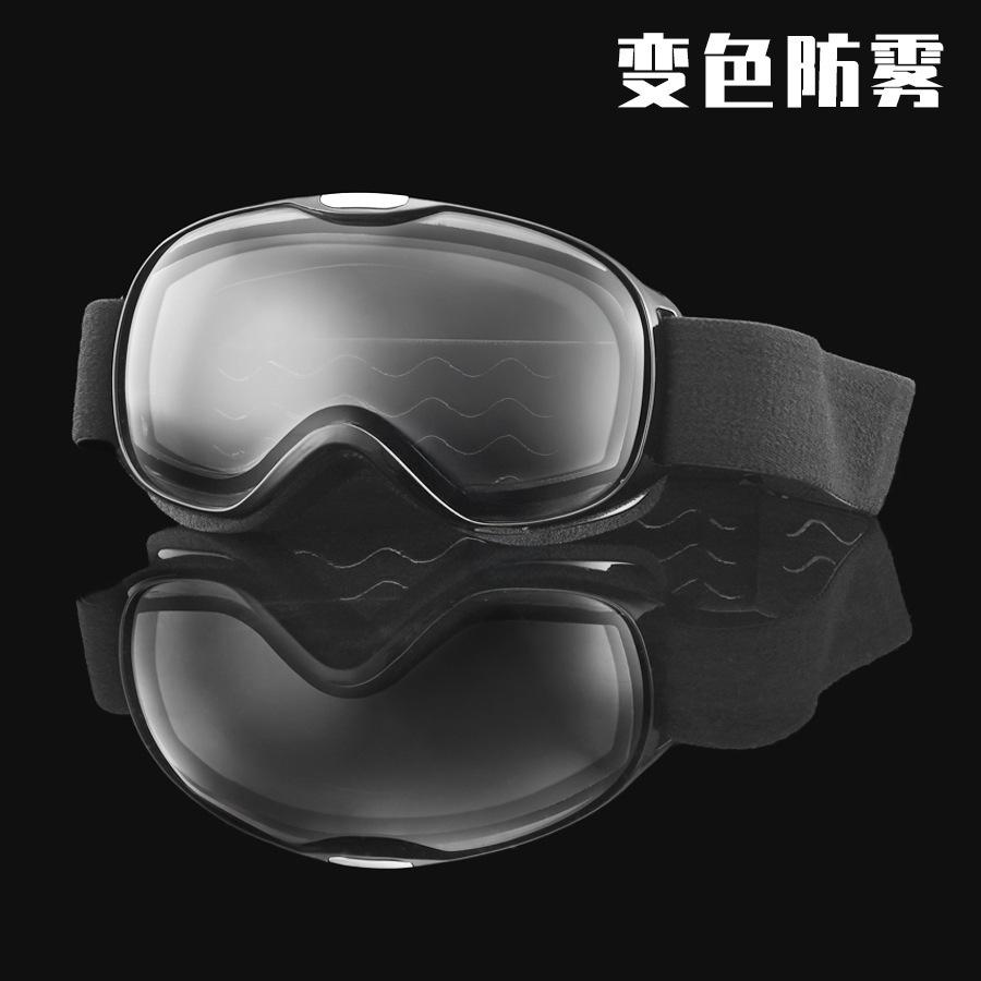 New children's double-layer anti-fog sports ski goggles, outdoor protective eyewear, compatible with prescription glasses
