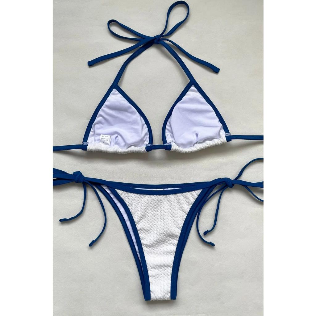 Sexy Micro Bikini 2024 Women Swimsuit Female Swimwear Thong Bikinis Sets Push Up Brazilian Halter Beach Wear Woman Bathing Suits