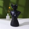 Boutique Necklace Jewelry Display Bust Resin Material Necklace Pendant Earring Chain Display-Case Mannequin Stand Holder