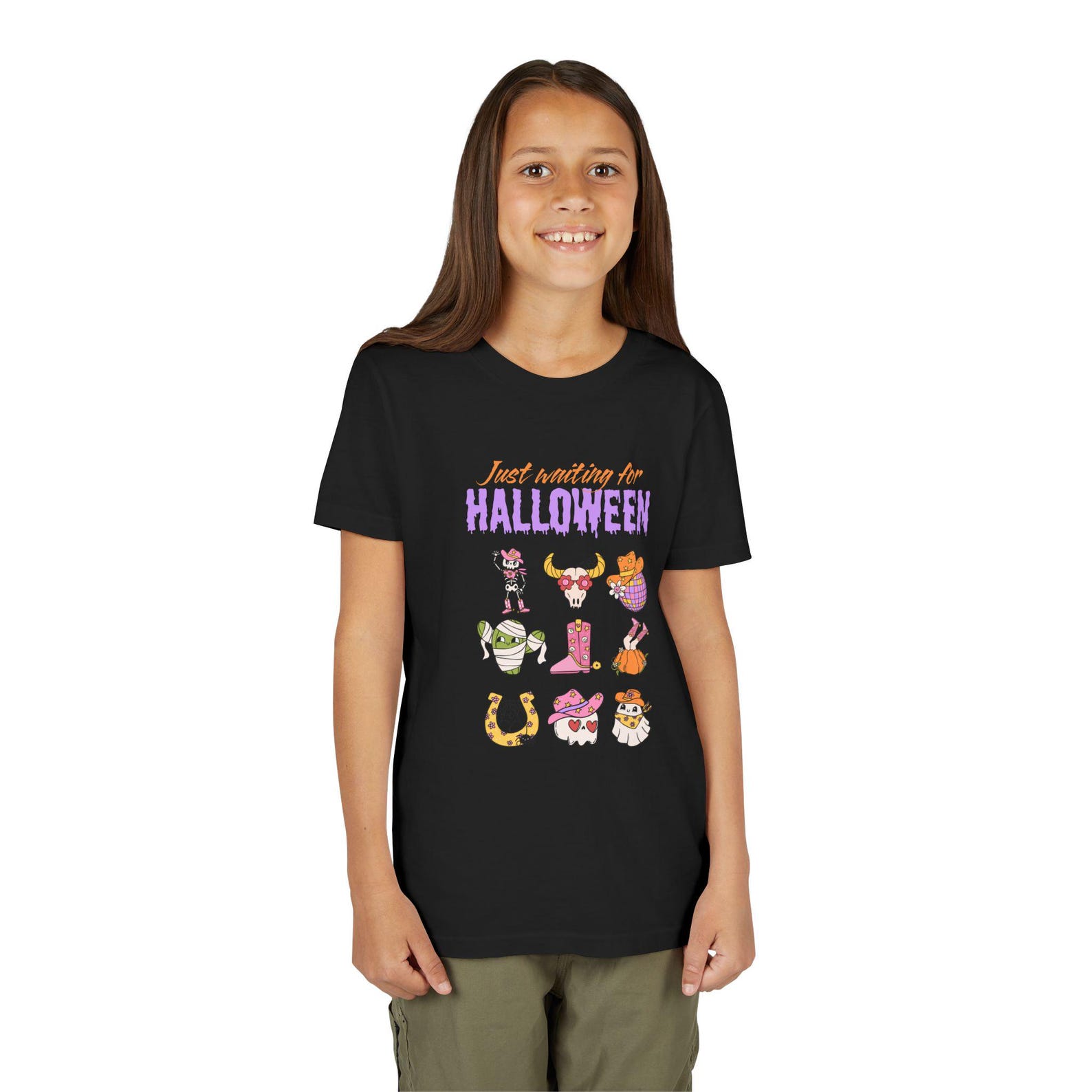 Kids Halloween Tee: Trick or Treat Costume Shirt 2XL