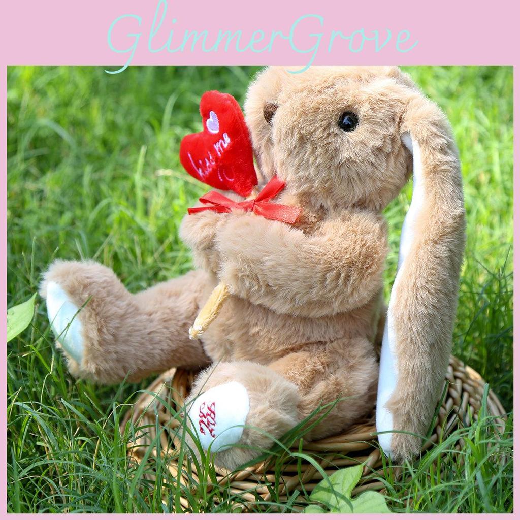 Plüsch Umarmungsblume Hase Spielzeug Mit PP Baumwollfüllung Für Ostergeschenk Mädchen Und Kinder