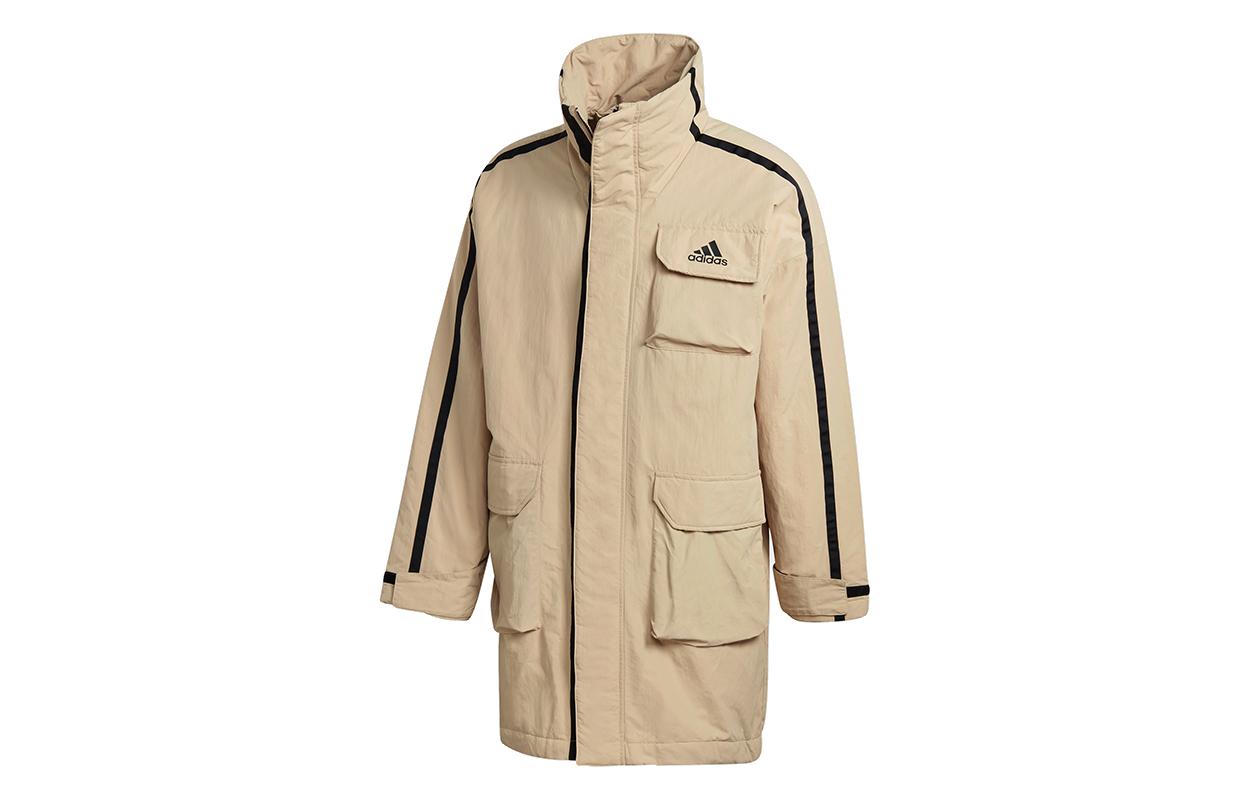 Adidas Puffer Jacket Winter Men s Grassland Brown FT2463 XS