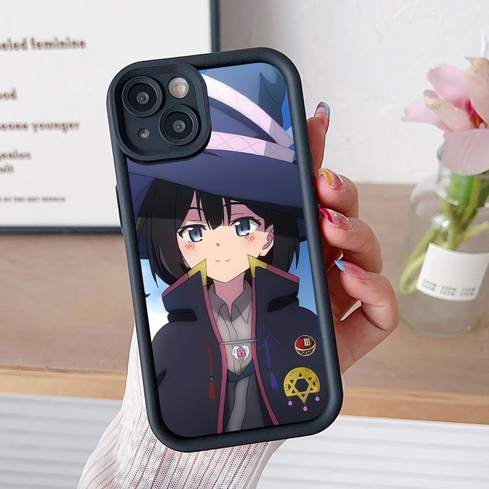 

Wandering Witch Saya Phone Case for iPhone 17 16 15 14 13 12 11 Air Pro Max Plus Black Soft TPU Shockproof Cover iPhone 13