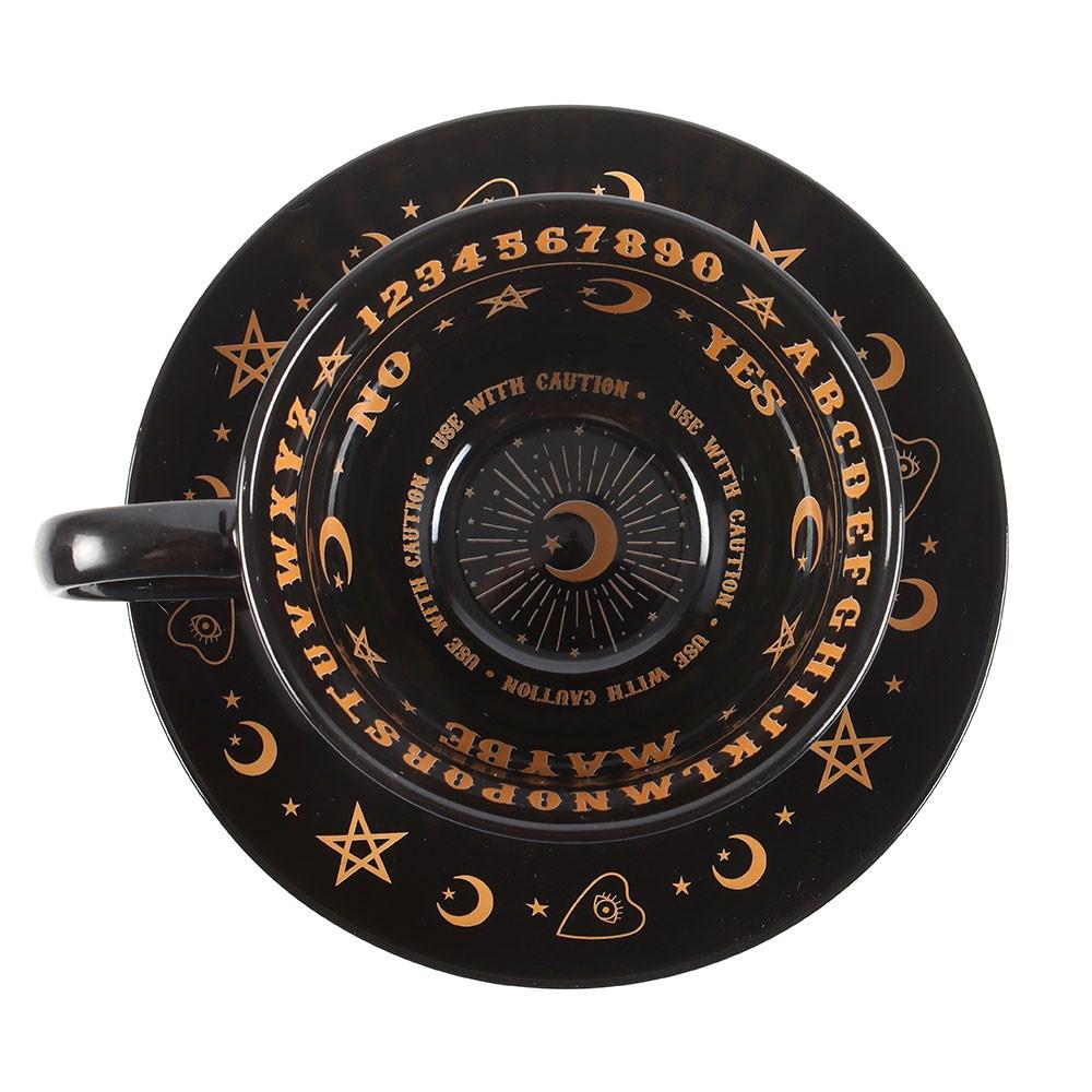 Something Different Talking Board Teetasse & Untertasse Set