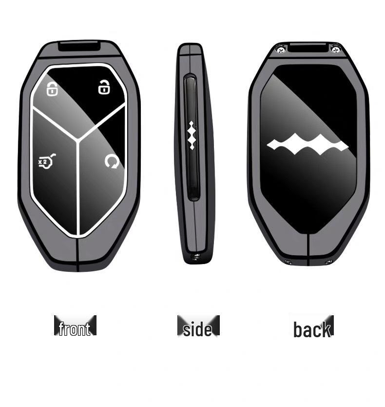 BYD Fangchengbao Key Case for Titanium 7, Leopard 8, Leopard 5, Titanium 3, B3, B5, B8, Ti7 Car Buckle Shell