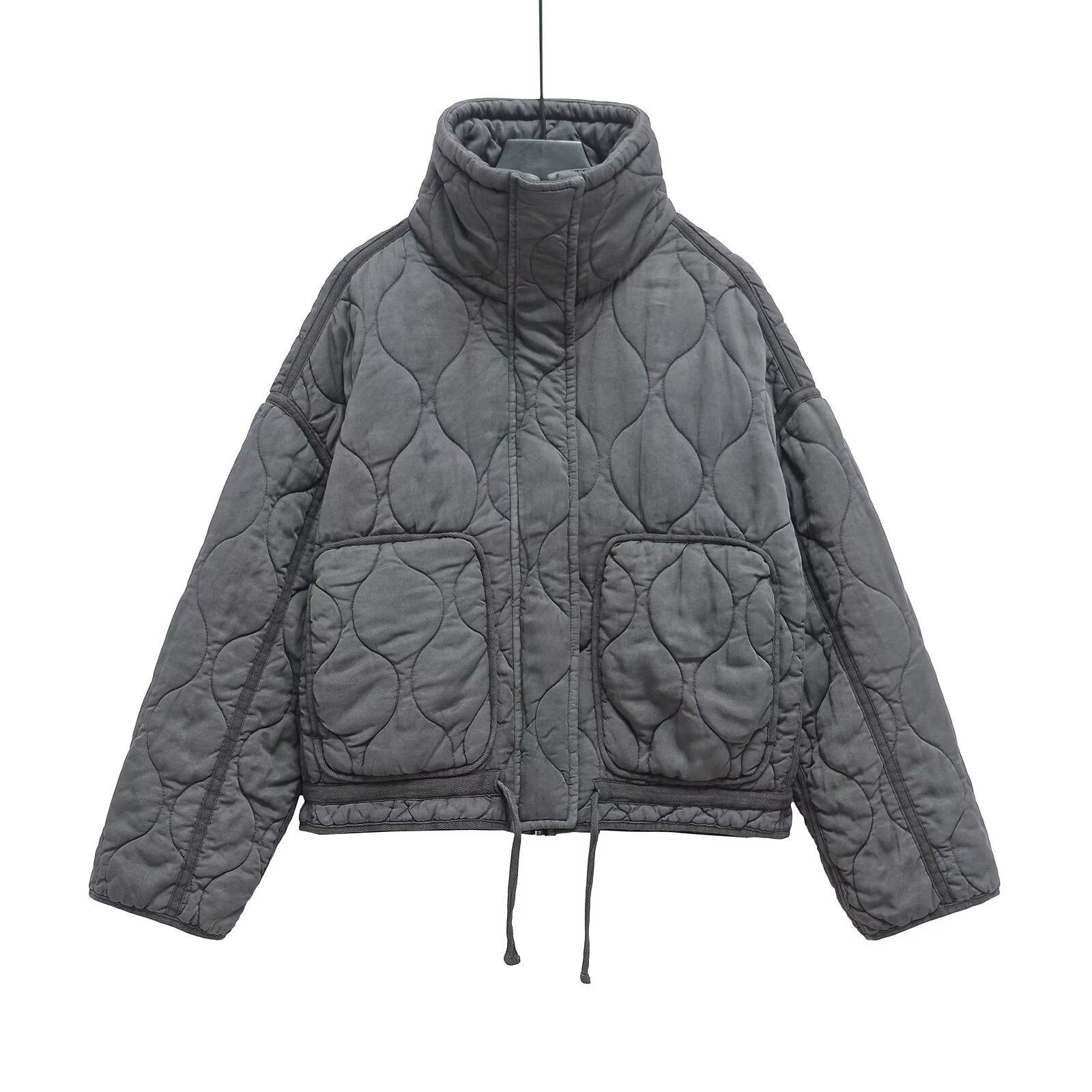 

Women s Urban Casual Tencel Washed Cotton Jacket - New 2025 Spring Style Medium чёрный