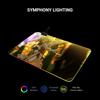 Art Yoneyama Mai Mouse Pad RGB Gaming Mouse Pad HD Gamer Large LED Light XXL MousePads PC Computer Pad Non-slip