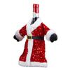 Portable Christmas Wine Bottle Cover Sequin Wine Pouch Gift Champagne Wine Bag  Party Favors
