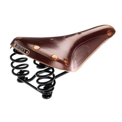 BROOKS Jízdní kolo Tradiční kožené sedlo speciální model s pružinami FLYER SPECIAL BROWN Silniční kolo Japonský (Brooks) - B17, - - kolo/Cross [Originální