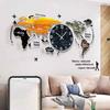 Luxury Led Silent Wall Clock Battery Powered Large Digital Wall Clock Wall Decoration Products Living Room Furniture for Rooms