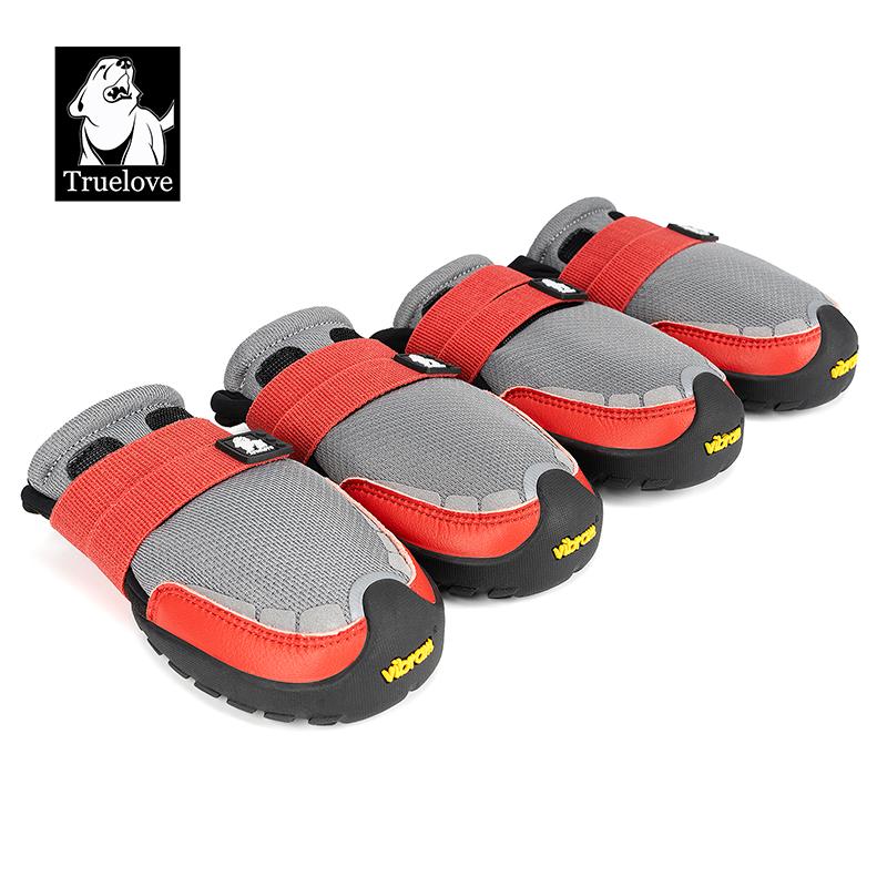 Truelove Pet Shoes Vibram Sole Reflective Durable Anti-slip Soft Mesh Nylon Comfortable Outdoor NEW 2/4pcs Training TLS4862