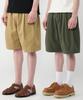 UNTAPPED STUDIO Bermuda Cotton Double-Pleated Wide Half Shorts 3 Colors
