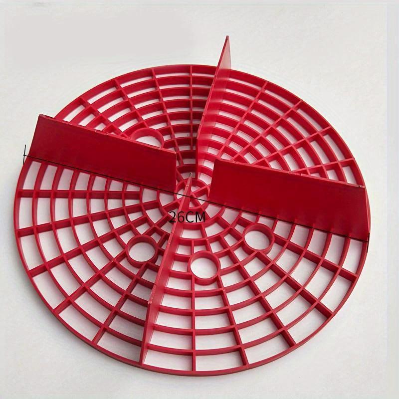 

Песок Изоляция Грязь Фильтр Автомойка Защитная Сетка Инструмент для Чистки Пластиковая Вставка Защита от Царапин Ведро для Мытья Автомобилей красный