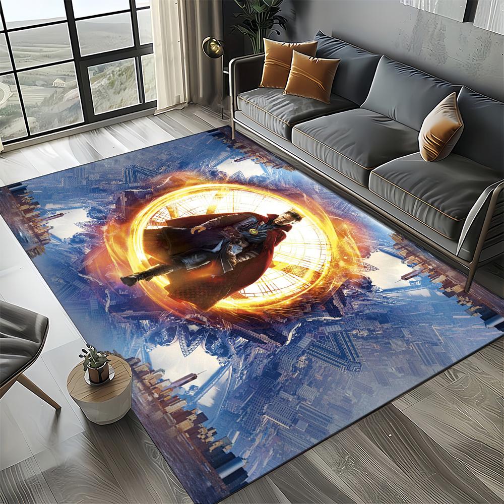 3D Marvel 27 Style Venom Captain SuperHero Carpet Rug for Bedroom Living Room Home Sofa Decoration,kids Large Decor Floor Mat HD