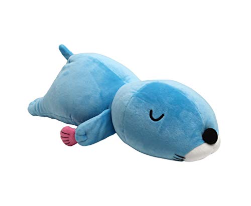 Shinada Global Bonobono Lying Down Plush Toy, Tsumuri (M), 13 x 36 x 10 cm, Bonobono Merchandise, BBNS-0260T