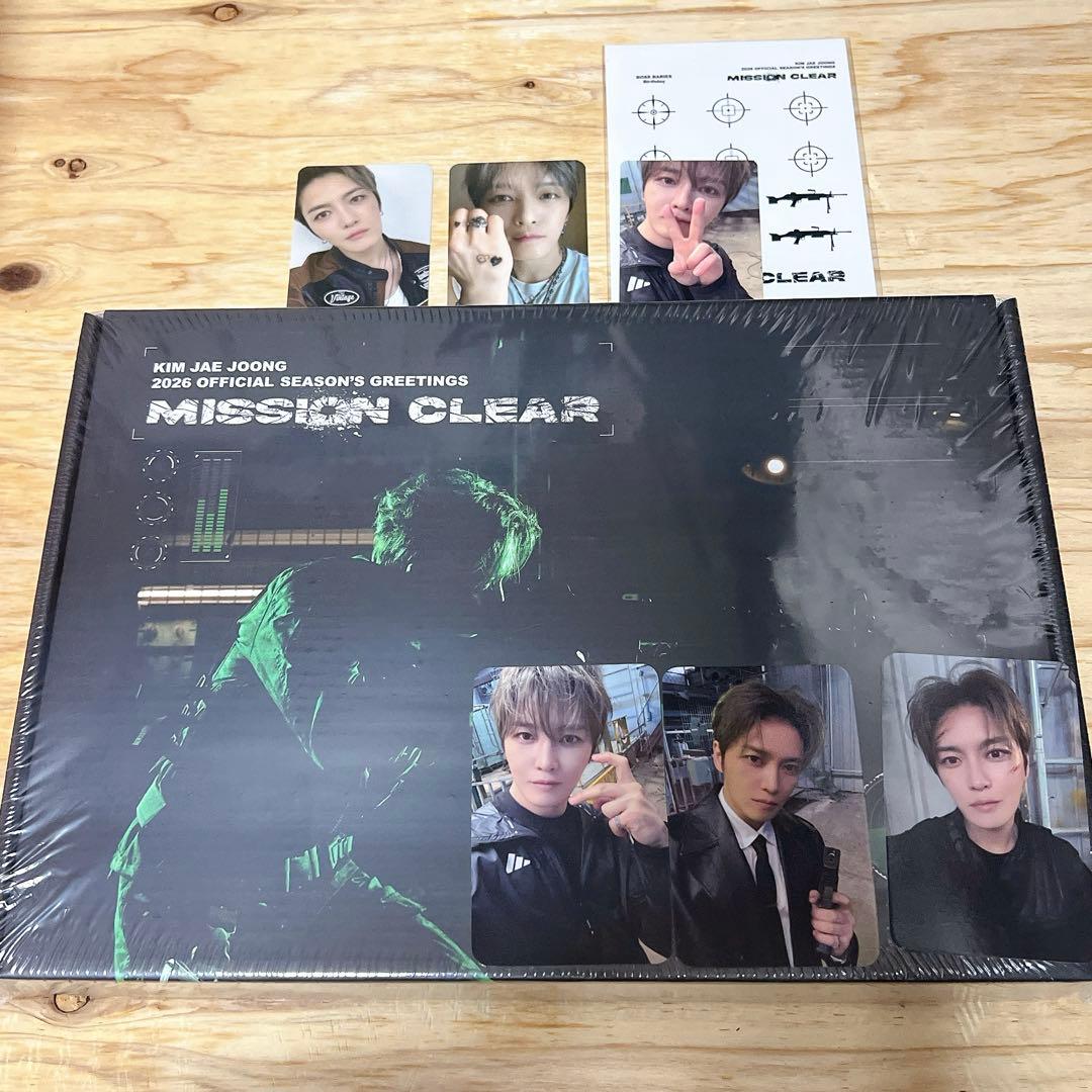 

[USED] Jaejoong Season s Greetings [MISSION CLEAR] with card