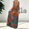 Women's Casual, Fashionable And Retro Printed Dress