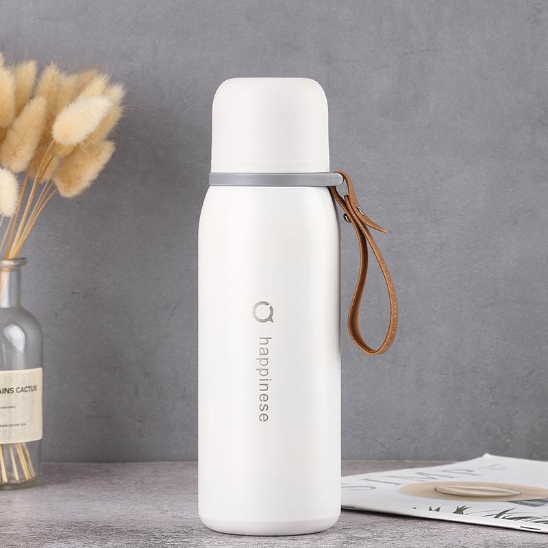 New Stainless Steel Bullet Thermos Cup with Vacuum Handy Cup Outdoor Sports Water Cup