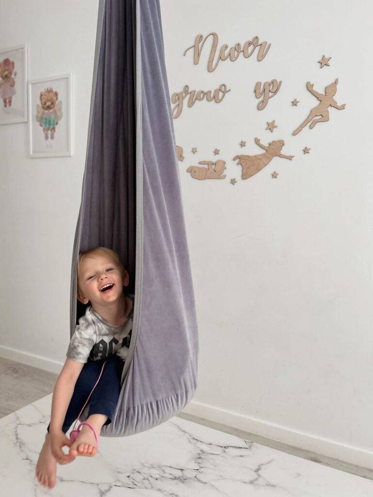 cocoon swing - blue