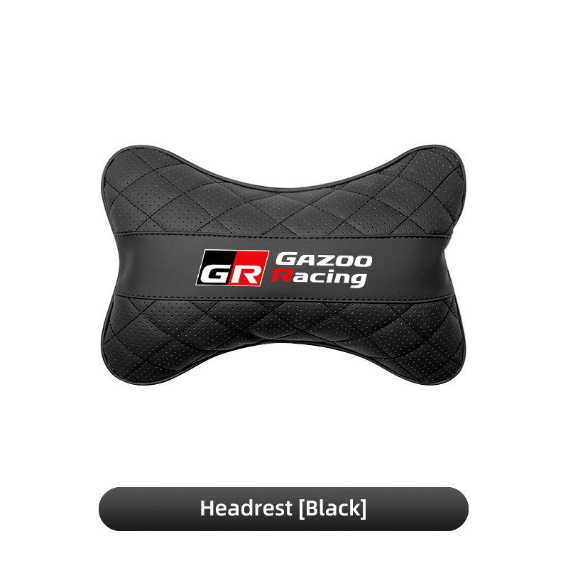 Car Seat Headrest Neck Pillow Lumbar Waist Support Cushion For Toyota Corolla Yaris Prius CHR Camry Auris Prado RAV4 Hilux Aygo