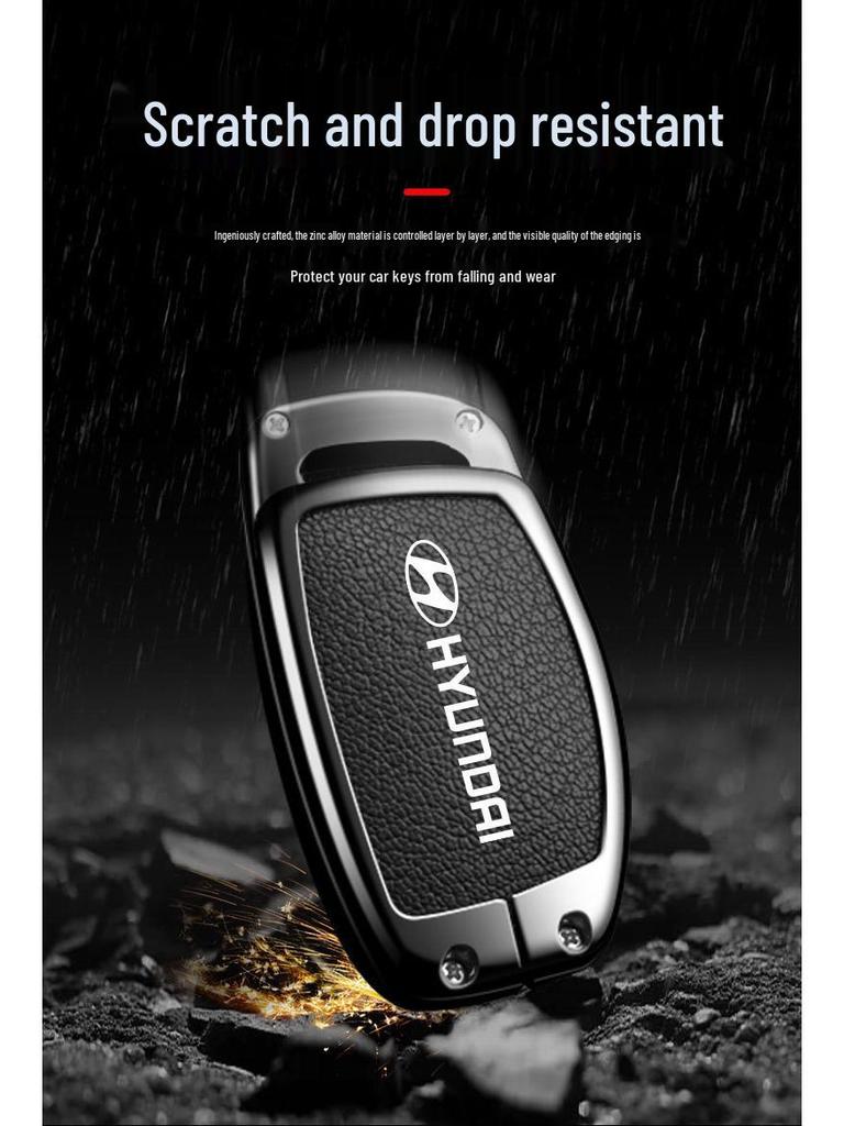 Hyundai Ix35 Key Case for Mingtu, Langdong, Lingdong, Elantra, Rina, Yue Na, Tucson, Fiesta Cars