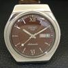 AUTOMATIC VINTAGE SEIKO 5 6309A JAPAN MENS BROWN COLOR DIAL WATCH a500833-5 R154-a500833