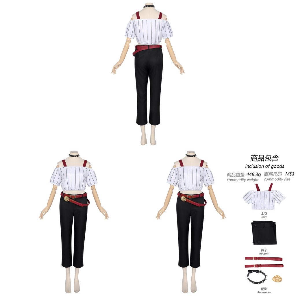 Jujutsu Kaisen Hoshi Kirara Disfraz de Cosplay Tela de Poliéster Para Juego de Rol de Anime