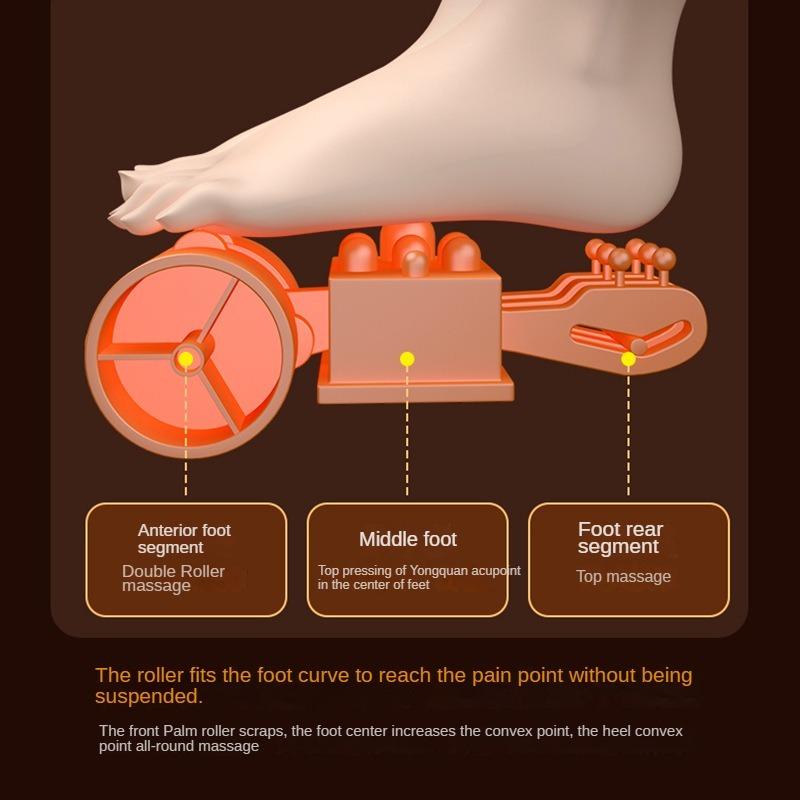 Foot Massager Electric Machine Auto timing Airbag Wrapped Heating Kneading Pedicure Instrument With Handle and Remote Control