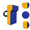 Attrezzatura per Allenamento Scudo da Blocco Calcio Imbottiture in Schiuma per Calcio Basket Hockey Lacrosse Manichino per Tackle Scudo da Calcio con Maniglie Set