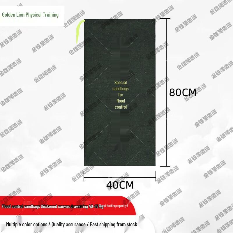 Heavy-Duty Canvas Flood Barrier Sandbags