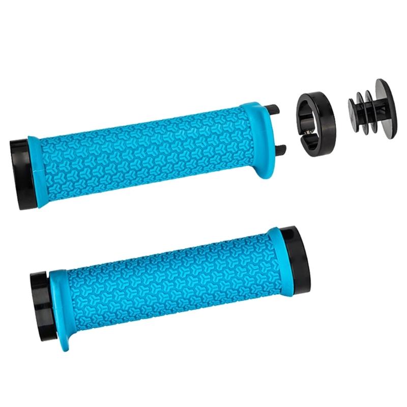 Comfortable NonSlip Bicycles Handlebar Grips Double Locks On Bike Grips Handle End Grips Cycling Accessories Enduring