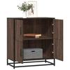 VidaXL Buffet Brown Oak 68x35x76 Cm Engineered Wood, Storage Cabinet, Entryway Furniture, Accent Furniture, Furniture of 848993