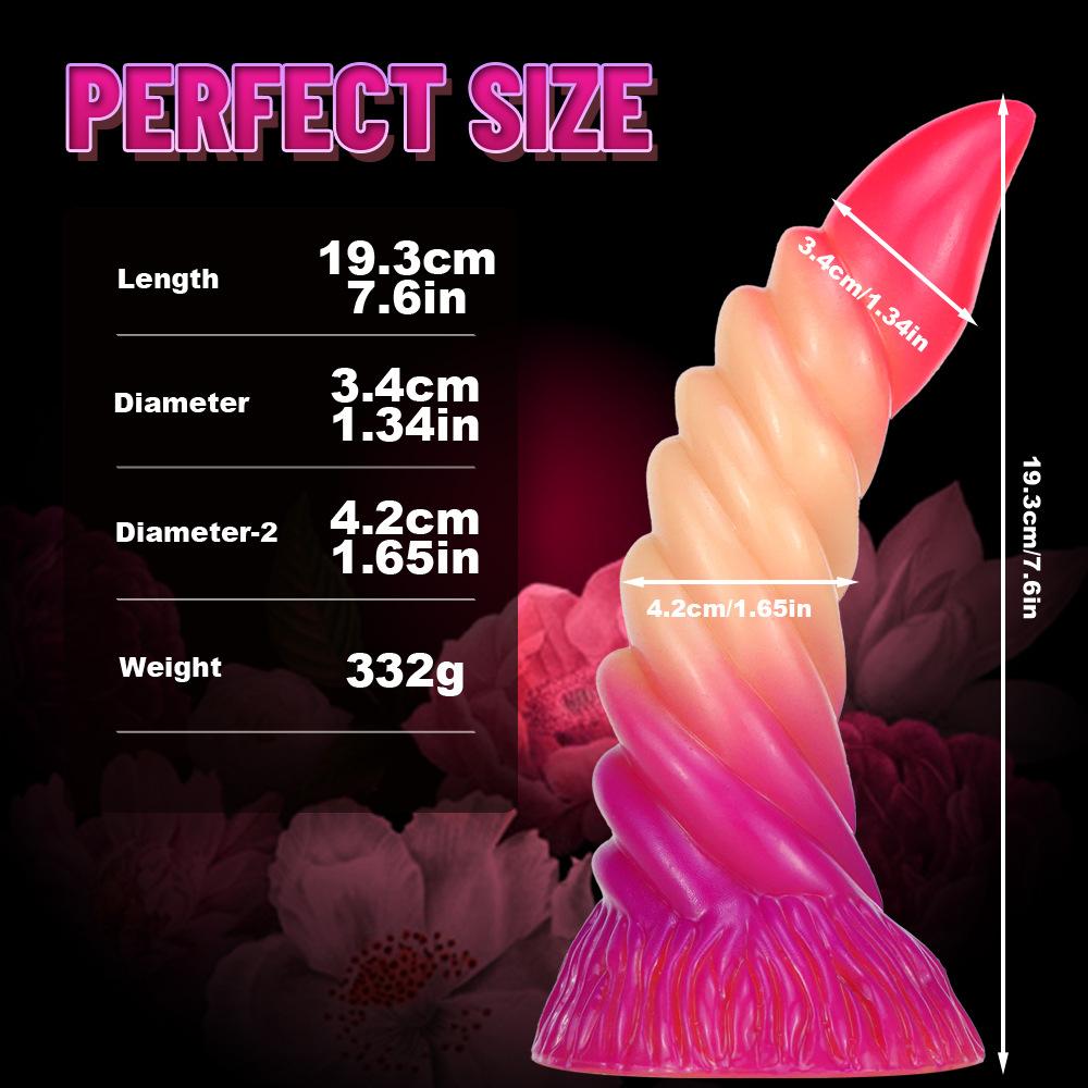 Strapon Dragon Dildo Obrovský penis s přísavkou Big Dick Animal Anal Dildo Masturbátor vagíny Masturbátor pro muže Ženy Sexuální hračky