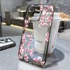 Super beautiful pink cherry blossoms for iPhone17promax Apple 16 mobile phone case 14/13 fine hole 15 all-inclusive xs