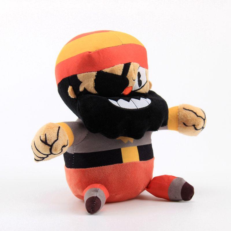 Legendary Cuphead Plush Toys Captain Brineybeard Soft Stuffed Doll For Kids And Fans