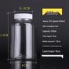 Clear Plastic Wide-Mouth Bottle for Liquid/Solid/Powder Storage, Bead Organizer, Medicine Container, 30ml.