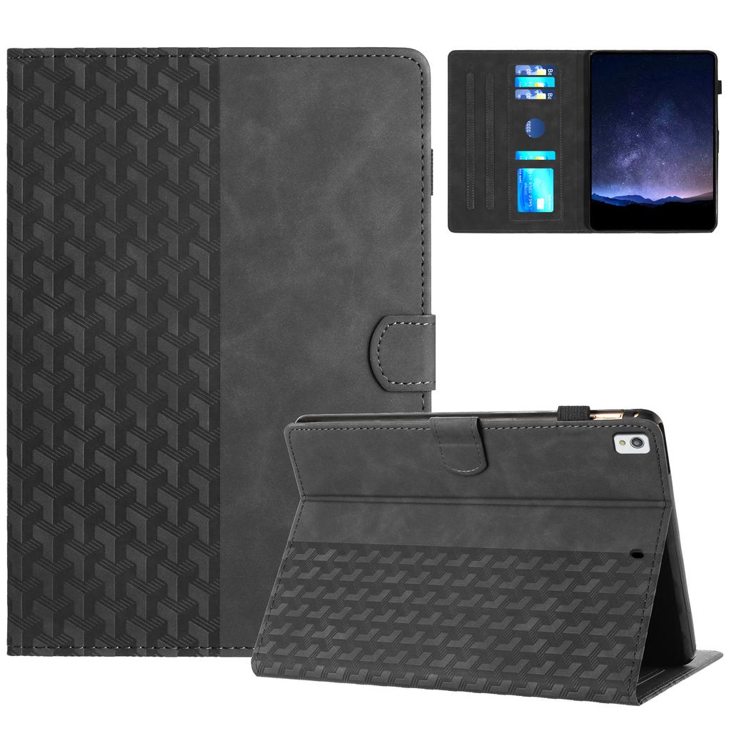 For iPad 10.2 (2021) (2019) (2020)/Pro 10.5-Inch (2017)/Air 10.5 Inch (2019) Building Blocks Imprinted Flip Cover