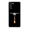 Phone Case For Samsung Galaxy S25 S24 S23 FE S22 Ultra S20 S21 5G S10 S9 Plus S10E S8 Soft Clear Cover Premium Airplane Pattern