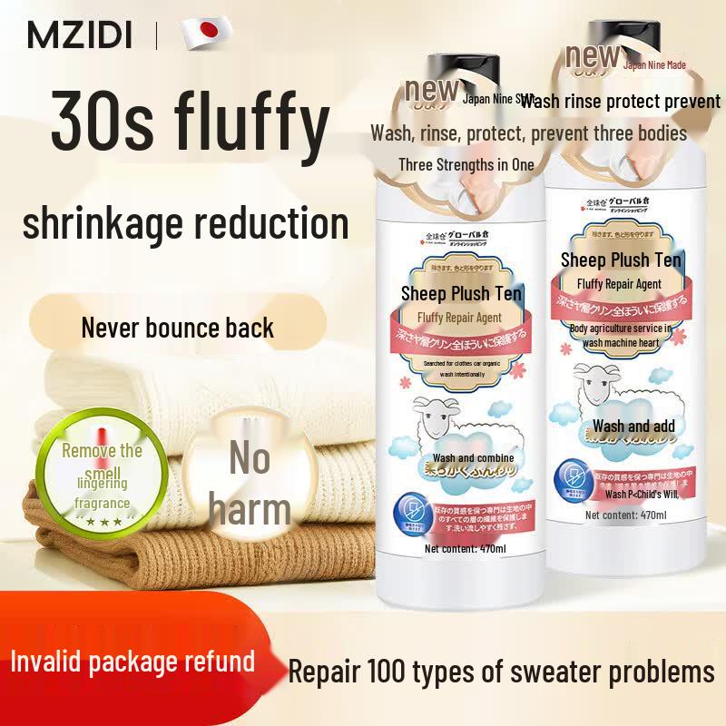 MZIDI Wool & Cashmere Shrinkage Restoration Detergent