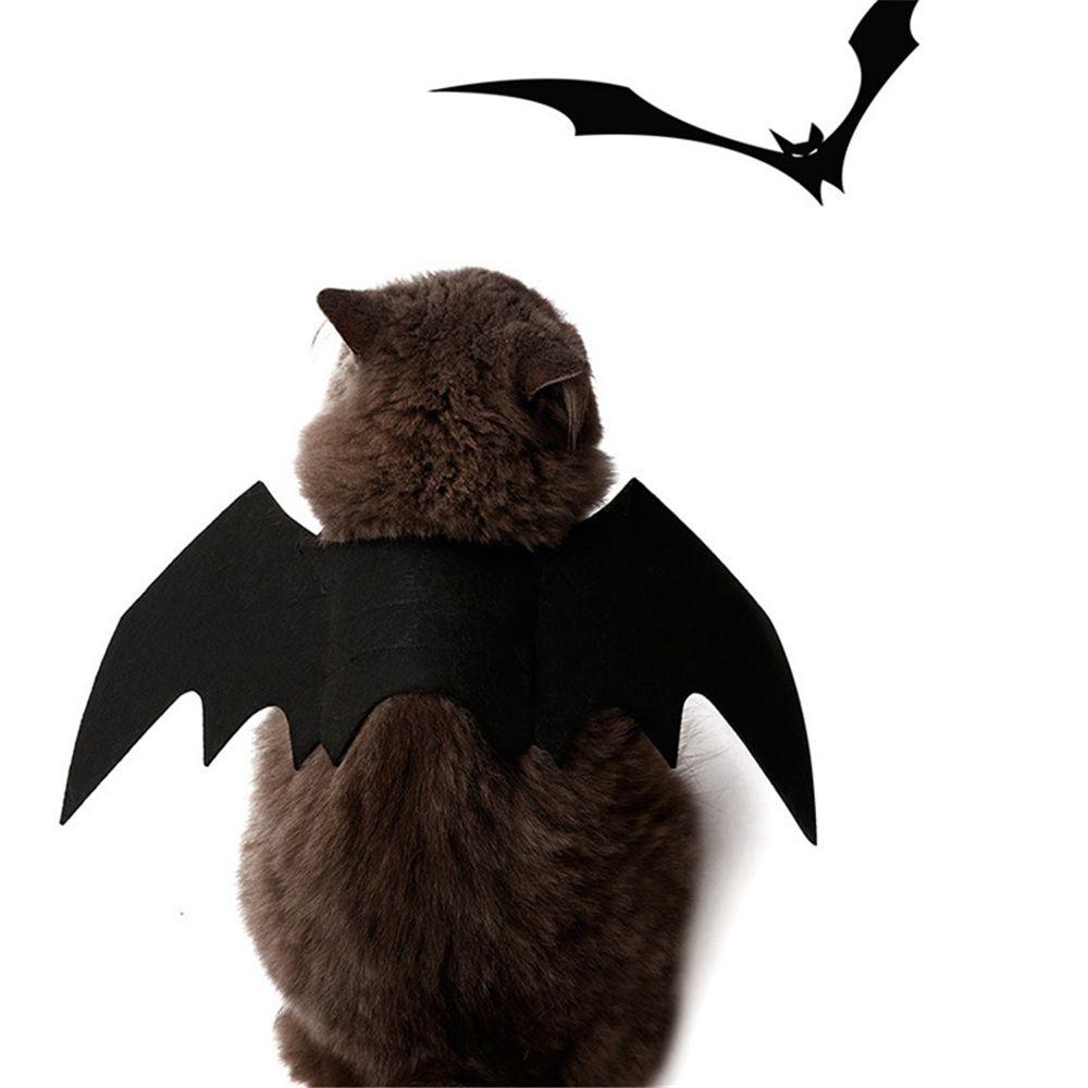 Cute Demon Cat Vest Bat Wings Cat Wings Pet Clothes Halloween Decorations Cat Costume